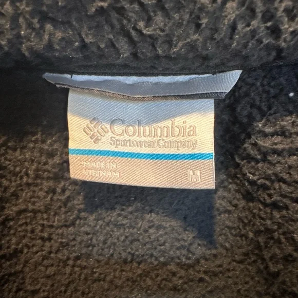 Columbia Black Fleece Jacket - Picture 3 of 5